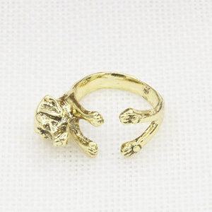 TR66 Gold Dog Toe Ring - Iris Fashion Jewelry