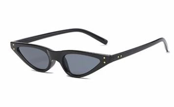 S384 Black Frame Cat Eye Sunglasses - Iris Fashion Jewelry