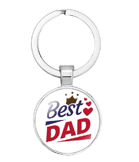 K153 Best Dad Keychain - Iris Fashion Jewelry