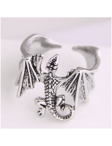 TR16 Silver Dragon Toe Ring - Iris Fashion Jewelry