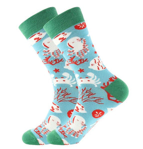 SF655 Pale Blue Under the Sea Socks - Iris Fashion Jewelry