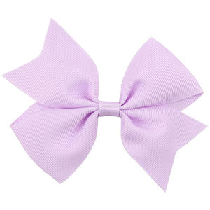 H830 Small Lilac Bow Hair Clip - Iris Fashion Jewelry