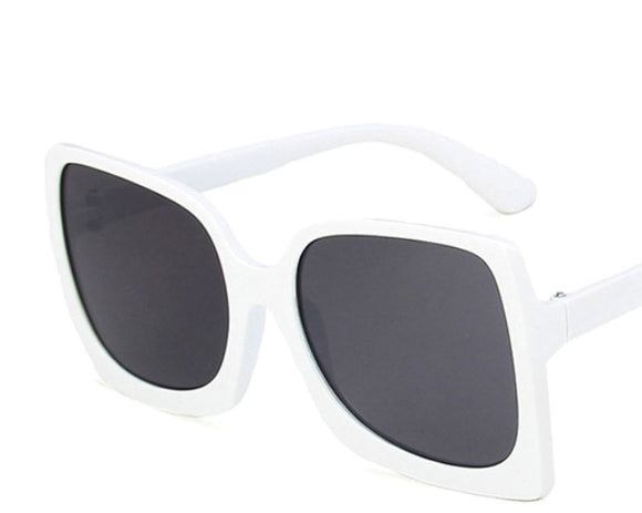 S75 White Square Frame Fashion Sunglasses - Iris Fashion Jewelry