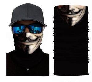G47 V For Vendetta Gaiter Mask - Iris Fashion Jewelry