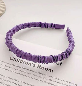 H750 Lavender Sateen Hair Band - Iris Fashion Jewelry