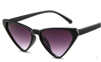 S351 Black Frame Triangle Sunglasses - Iris Fashion Jewelry