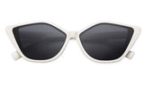 S315 White Frame Sunglasses - Iris Fashion Jewelry