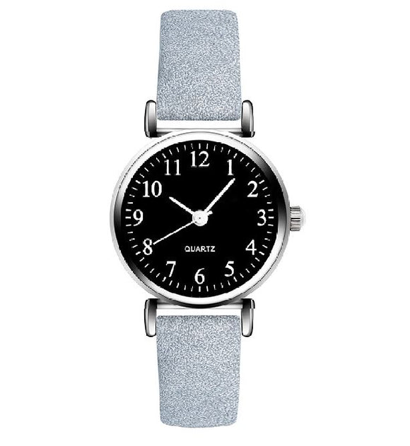 W548 Gray Band Small Face Collection Quartz Watch - Iris Fashion Jewelry