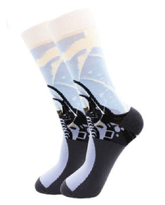 SF264 Blue Aircraft Socks - Iris Fashion Jewelry