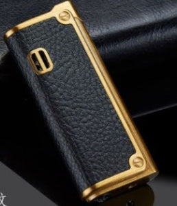 LT10 Black Leather Lighter - Iris Fashion Jewelry
