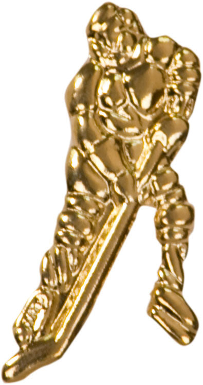 F18 Ice Hockey Tie Tack Lapel Pin - Iris Fashion Jewelry