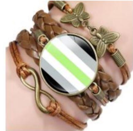 B998 Green Gray Black Butterfly Infinity Leather Layered Bracelet - Iris Fashion Jewelry