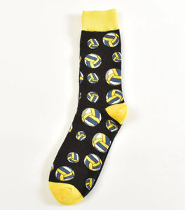 SF198 Black Volleyball Socks - Iris Fashion Jewelry