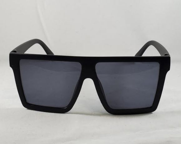 S57 Flat Black Frame Fashion Sunglasses - Iris Fashion Jewelry