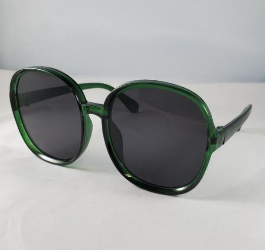 S443 Green Frame Black Lens Fashion Sunglasses - Iris Fashion Jewelry