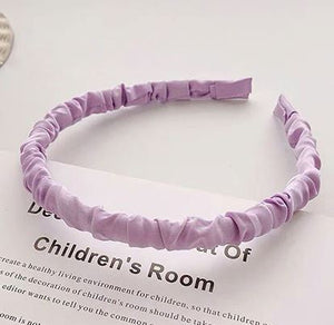 H756 Lilac Sateen Hair Band - Iris Fashion Jewelry