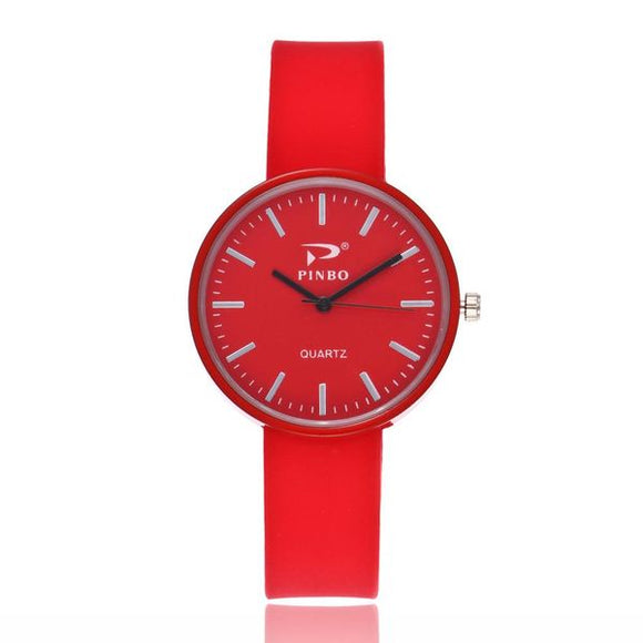 W166 Red Crossroads Collection Quartz Watch - Iris Fashion Jewelry