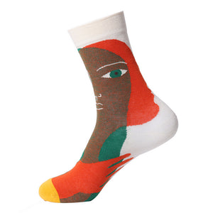 SF1209 Festive Faces Socks - Iris Fashion Jewelry