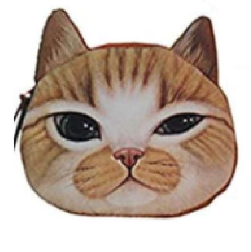 G82 Cute Orange Kitty Cat Zipper Bag - Iris Fashion Jewelry