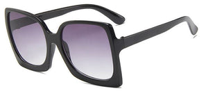 S62 Black Square Frame Fashion Sunglasses - Iris Fashion Jewelry