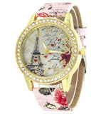 W478 Light Pink Paris Collection Quartz Watch - Iris Fashion Jewelry