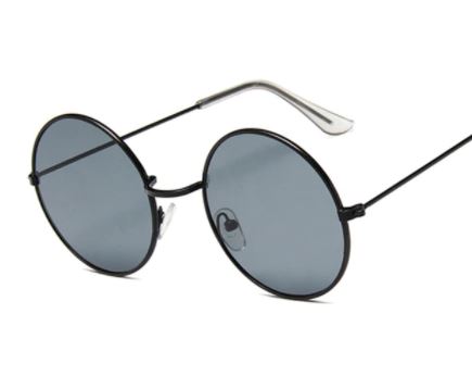 S436 Black Metal Frame Fashion Sunglasses - Iris Fashion Jewelry