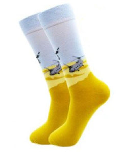 SF261 Military Aircraft Socks - Iris Fashion Jewelry