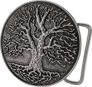 BU171 Tree of Life Belt Buckle - Iris Fashion Jewelry