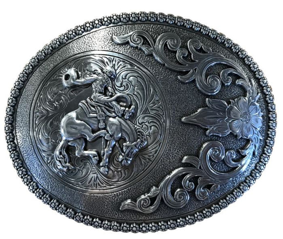 BU260 Cowboy Western Belt Buckle - Iris Fashion Jewelry