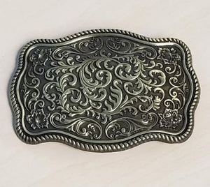 BU65 Gold Western Style Belt Buckle - Iris Fashion Jewelry