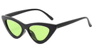 S142 Black Frame Green Lens Fashion Sunglasses - Iris Fashion Jewelry