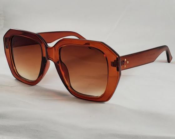 S478 Brown Frame Fashion Sunglasses - Iris Fashion Jewelry