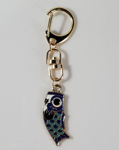 L479 Blue Fish Zipper Pull - Iris Fashion Jewelry