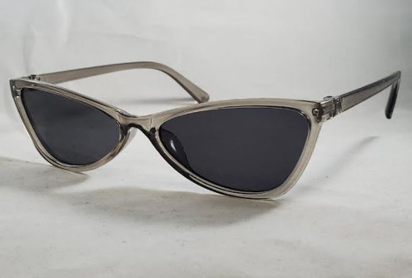 S122 Translucent Gray Frame Fashion Sunglasses - Iris Fashion Jewelry