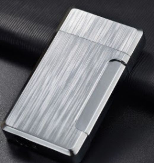 LT70 Silver Etched Lighter - Iris Fashion Jewelry