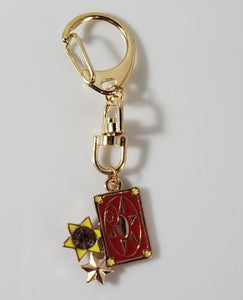 L300 Sun & Star Card Zipper Pull - Iris Fashion Jewelry