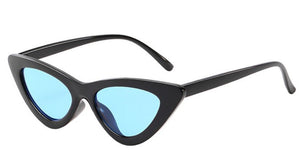 S132 Black Frame Blue Lens Fashion Sunglasses - Iris Fashion Jewelry