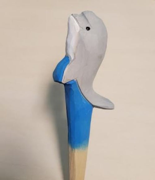 V95 Dolphin Wood Pen - Iris Fashion Jewelry