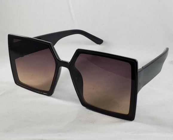 S55 Black Square Frame Fashion Sunglasses - Iris Fashion Jewelry