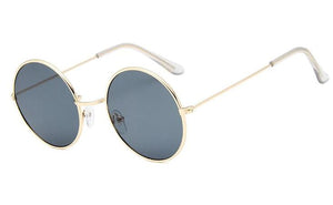 S435 Gold Metal Frame Fashion Sunglasses - Iris Fashion Jewelry