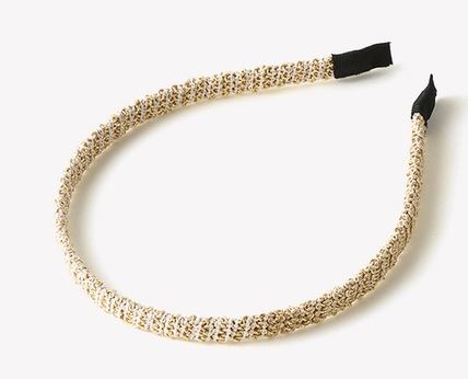 H557 Gold Rope Design Hair Band - Iris Fashion Jewelry