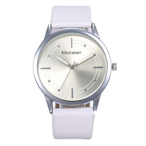W246 Silver White Band Quartz Watch - Iris Fashion Jewelry