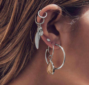 E599 Earring Set 5 Piece - Iris Fashion Jewelry