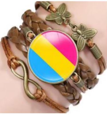 B996 Pink Yellow Blue Butterfly Infinity Leather Layered Bracelet - Iris Fashion Jewelry