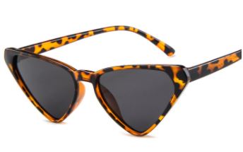 S353 Leopard Frame Triangle Sunglasses - Iris Fashion Jewelry