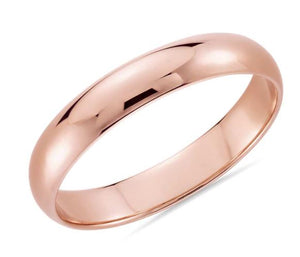 R271 Rose Gold Thin Band Ring - Iris Fashion Jewelry