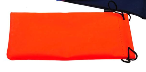 S361 Orange Drawstring Sunglass Case - Iris Fashion Jewelry