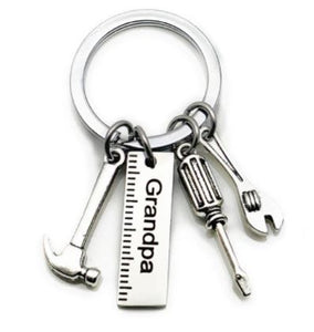 K149 Grandpa Tools Keychain - Iris Fashion Jewelry