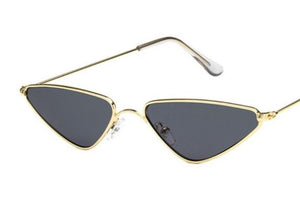 S424 Gold Metal Frame Fashion Sunglasses - Iris Fashion Jewelry