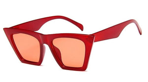 S404 Red Frame & Lens Fashion Sunglasses - Iris Fashion Jewelry